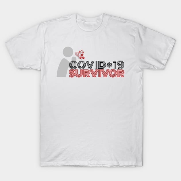 COVID-19 Survivor T-Shirt by Shirtacle